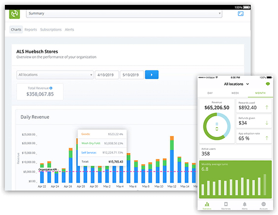 Home-OurMission-Tablet Command app on tablet and phone