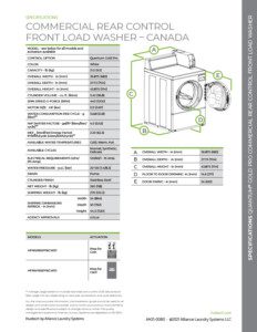 quantum gold pro front load washer page 2