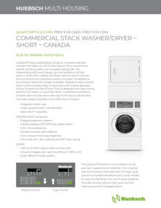 Short Stack Washer Dryer page 1