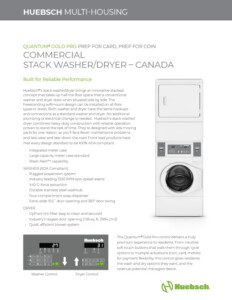 Stack Washer Dryer page 1