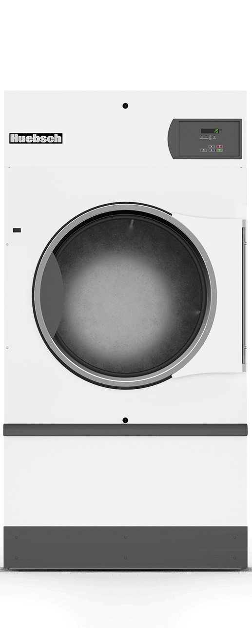 tumble dryer front view with Galaxy controls