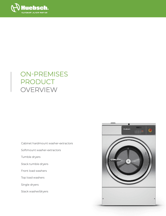 Commercial Stacked WasherDryers Huebsch