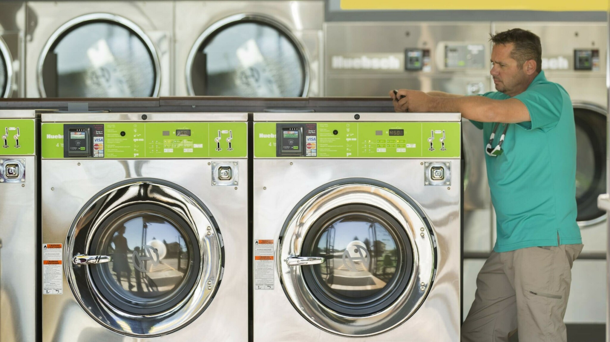 Start Making Money with a Huebsch Laundromat Investment